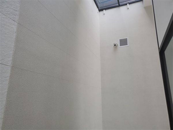 朝阳区工业园内墙真石漆装修案例